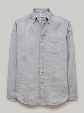 J. Crew Linen Blend Button Down